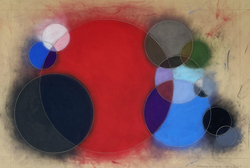 Planetary Venn no. 6 (framed)