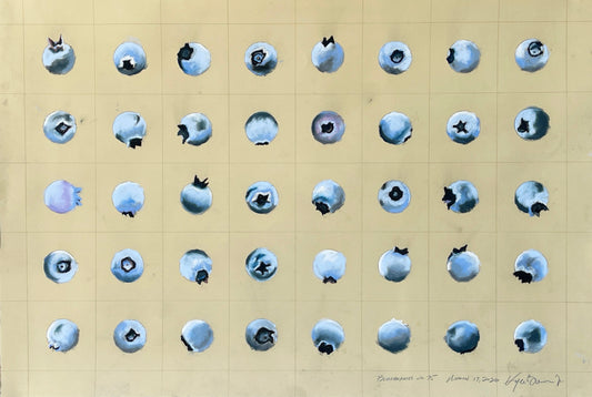 Blueberries no. 75 (framed)