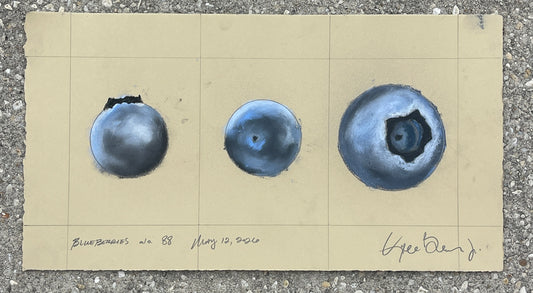 Blueberries no. 88 (framed)