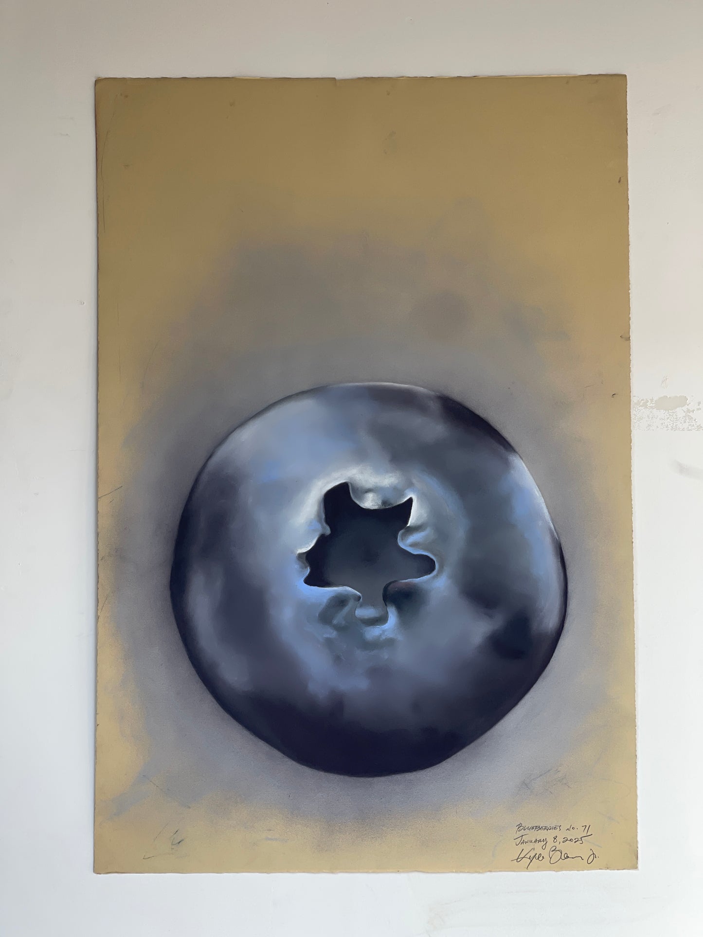 Blueberries no. 71 (framed)