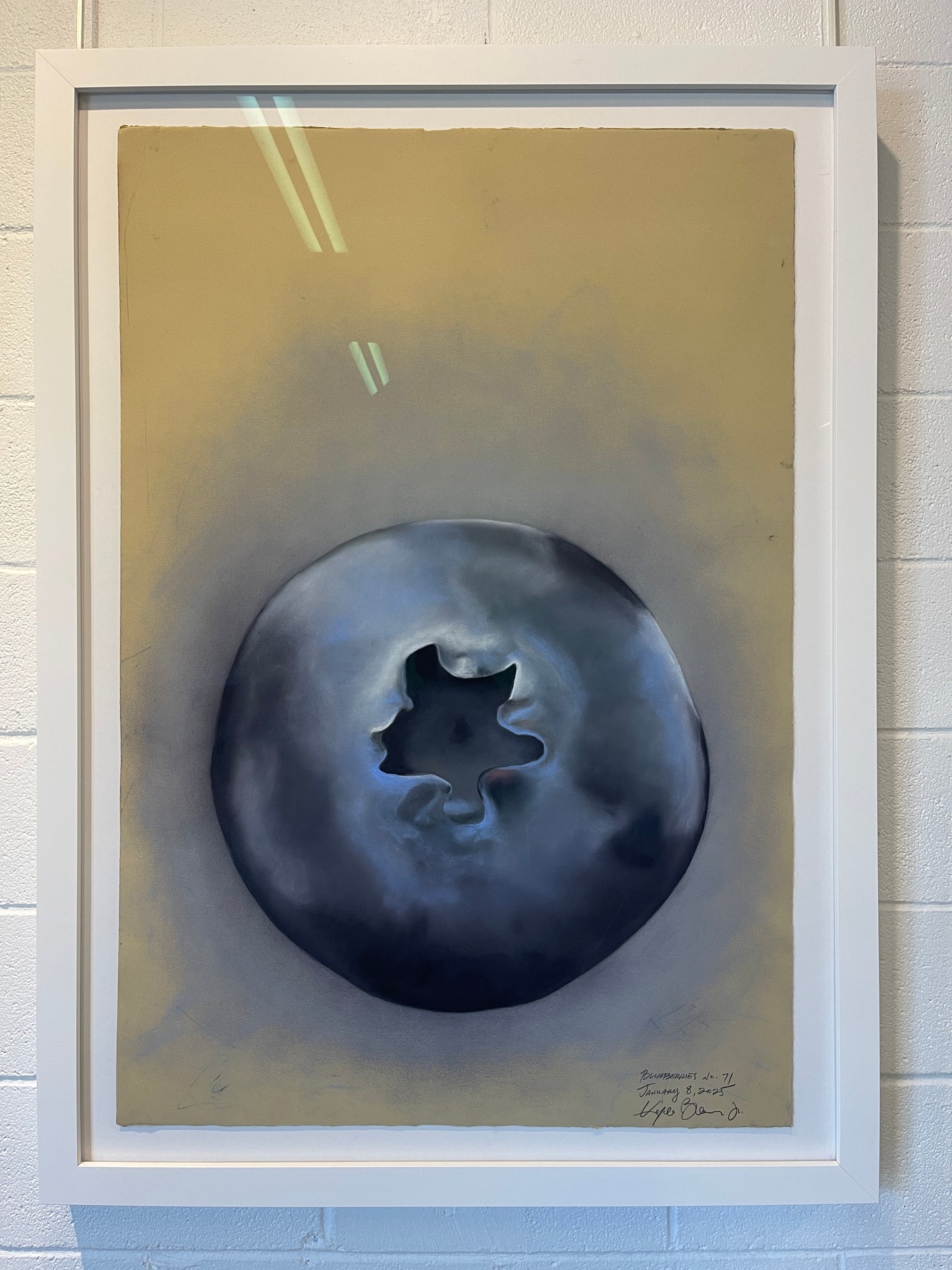 Blueberries no. 71 (framed)